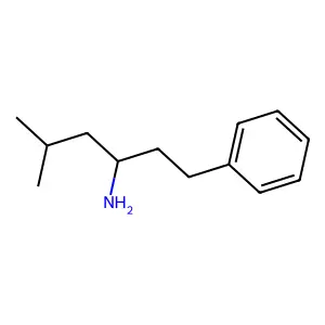 3-甲基-1-苯乙基丁胺 structure