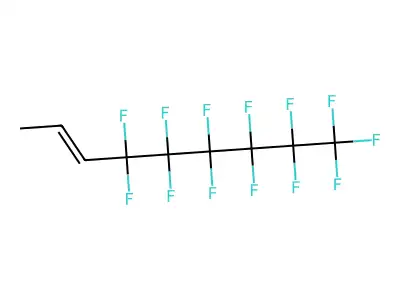 (E)-4,4,5,5,6,6,7,7,8,8,9,9,9-tridecafluoronon-2-ene structure