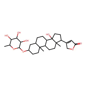 Desgluco-cheiroside A structure