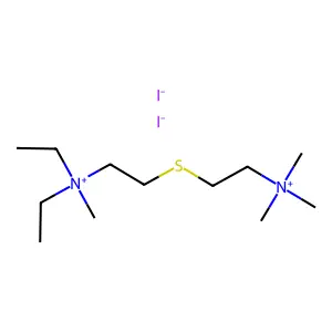 Ammonium, N,N-diethyl-N,N',N',N'-tetramethyl-N,N'-thiodiethylenedi-, diiodide structure