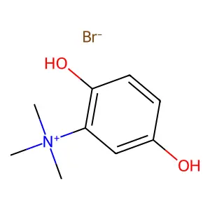 (2,5-二羟苯基)三甲基溴化铵 structure