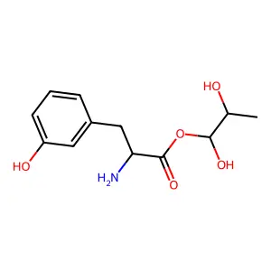 3-羟基苯丙氨酸1,2-二羟丙酯 structure