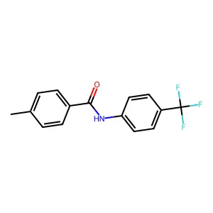 4-methyl-N-[4-(trifluoromethyl)phenyl]benzamide structure