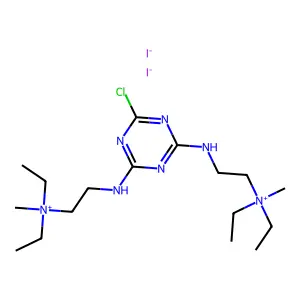 5-[Bis[4-(dimethylamino)phenyl]methyl]-2-methoxybenzenesulfonic acid structure