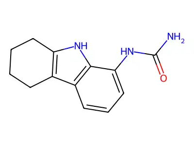 Urea, N-(5,6,7,8-tetrahydrocarbaz-1-yl)- structure