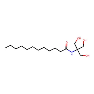 N-(三(羟甲基)甲基)十二烷酰胺 structure