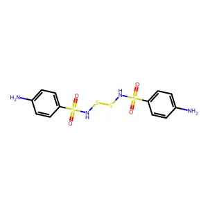 N,N'-二硫代-4,4'-二氨基苯磺酰胺 structure