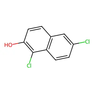2-Naphthol, dichloro- structure