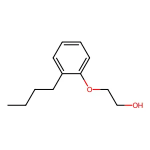 Ethanol, 2-(butylphenoxy)- structure