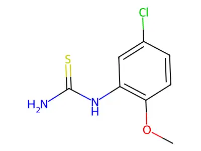 N-(5-Chloro-2-methoxyphenyl)thiourea structure