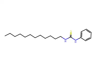 1-Dodecyl-3-phenyl-2-thiourea structure