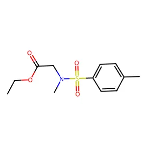 N-(4-甲苯磺酰)肌氨酸乙酯 structure