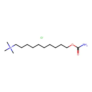 Ammonium, (10-hydroxydecyl)trimethyl-, chloride, carbamate structure