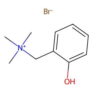 (2-羟苄基)三甲基溴化铵 structure