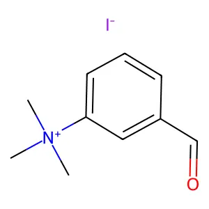 3-甲酰基-N,N,N-三甲基苯胺碘化物 structure