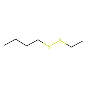 丁基乙基二硫醚 structure