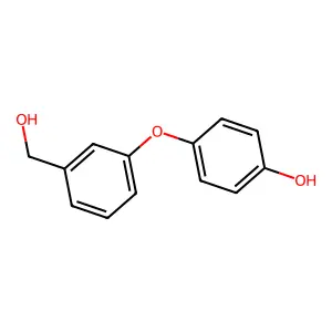 4-[3-(Hydroxymethyl)phenoxy]phenol structure