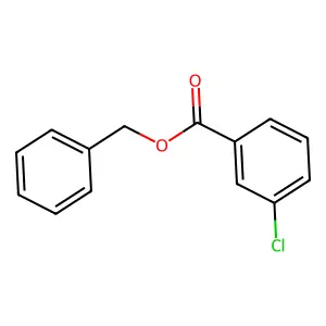 Benzyl 3-chlorobenzoate structure