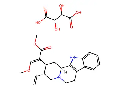 Corynantheine tartrate structure
