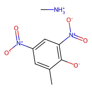 4,6-二硝基邻甲酚甲胺(1:1) structure