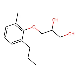3-(2-Methyl-6-propylphenoxy)propane-1,2-diol structure