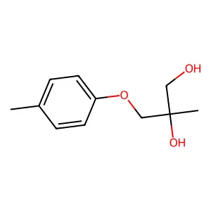 2-Methyl-3-(4-methylphenoxy)propane-1,2-diol structure