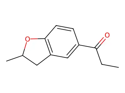 1-(2-Methyl-2,3-dihydro-1-benzofuran-5-yl)propan-1-one structure