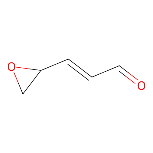 2-Pentenal, 4,5-epoxy- structure