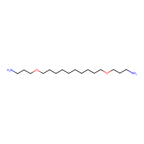 3-{[10-(3-Aminopropoxy)decyl]oxy}propylamine structure