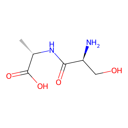 Seryl-alanine structure