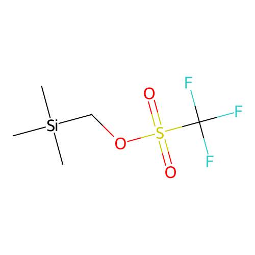 (Trimethylsilyl)methyl trifluoromethanesulfonate structure