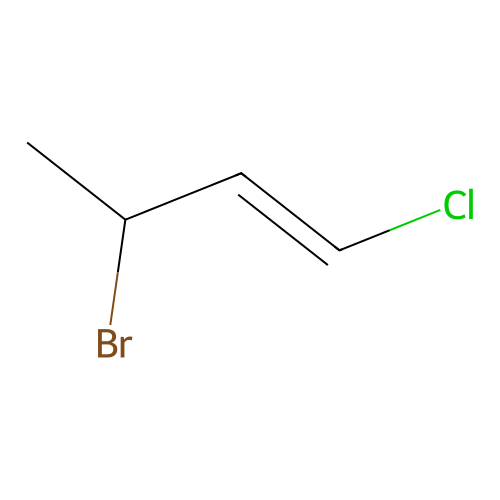 1-Butene, 3-bromo-1-chloro- structure