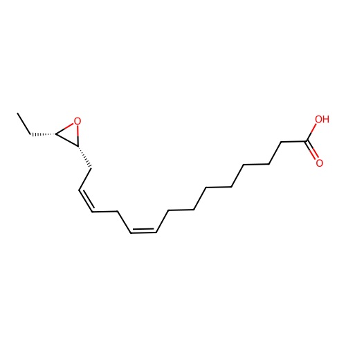15,16-Epoxylinoleic acid structure