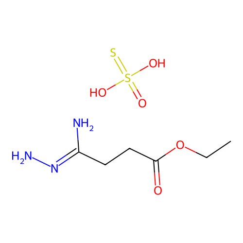 alpha-Acetamidrazonium, omega-ethoxycarbonylmethyl-, thiosulfate structure