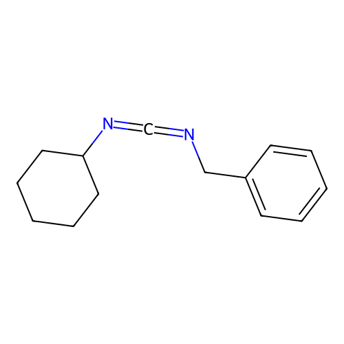 N-benzyl-N'-cyclohexylcarbodiimide structure