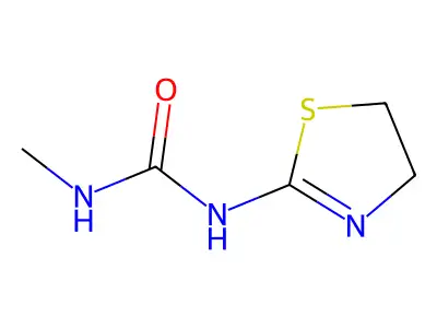 N-(4,5-Dihydro-1,3-thiazol-2-yl)-N'-methylurea structure