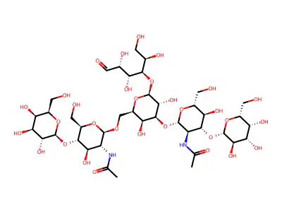 Lacto-N-hexaose structure