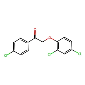 1-(4-Chlorophenyl)-2-(2,4-dichlorophenoxy)ethanone structure