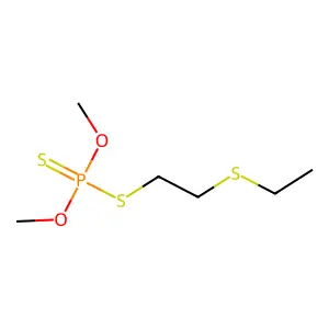 甲基乙拌磷 structure