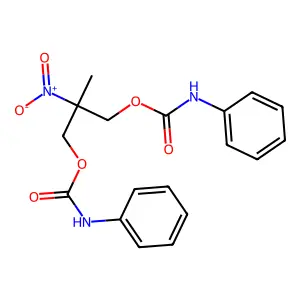 Carbamic acid, phenyl-, ester with 2-methyl-2-nitro-1,3-propanediol (2:1) structure
