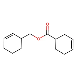 (Cyclohex-2-en-1-yl)methyl cyclohex-3-ene-1-carboxylate structure