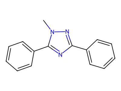 1H-1,2,4-Triazole, 1-methyl-3,5-diphenyl- structure