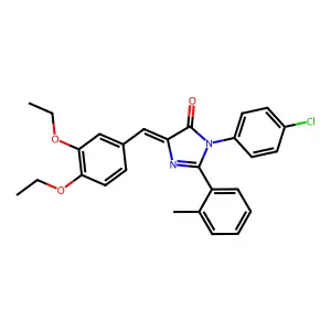 4H-Imidazol-4-one,3- -5-[ methylene]-3,5-dihydro-2- - structure