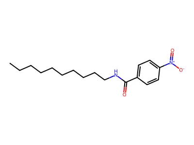 N-Decyl-4-nitrobenzamide structure