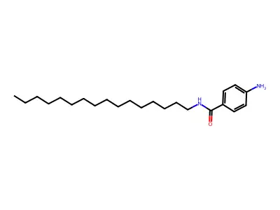 4-amino-N-hexadecylbenzamide structure