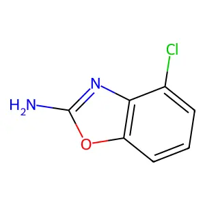 Benzoxazole, 2-amino-4-chloro- structure
