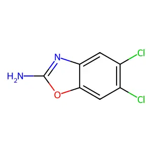 5,6-二氯-2-苯并噁唑胺 structure