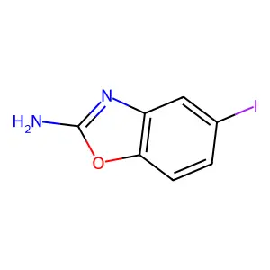 5-碘-2-苯并噁唑胺 structure