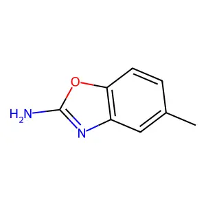 Benzoxazole, 2-amino-5-methyl- structure