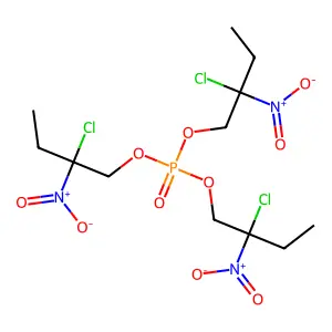 2-氯-2-硝基丁醇磷酸酯(3:1) structure